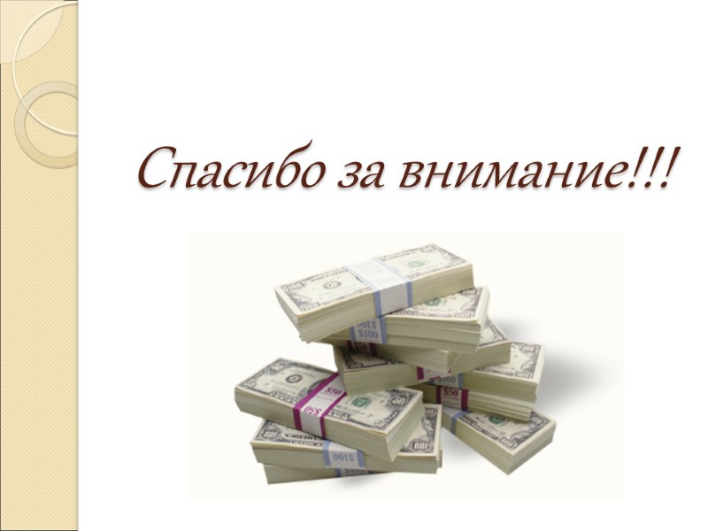 Спасибо за внимание!!!